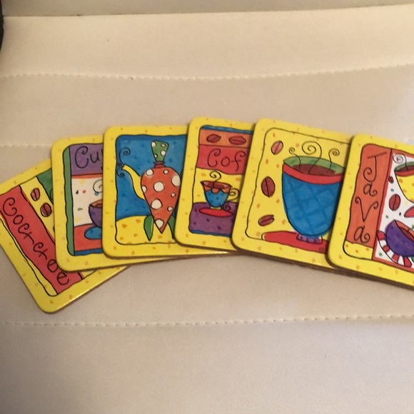 Java Joe Assorted Coasters Set - Picture 5 of 12